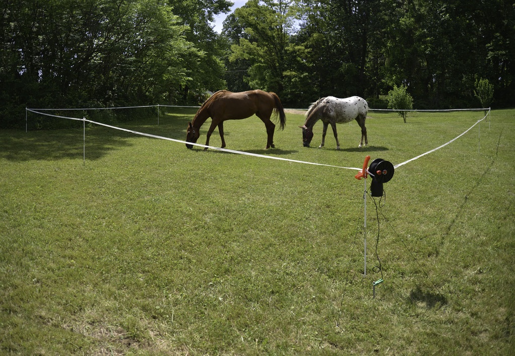 Portable Polytape Corral