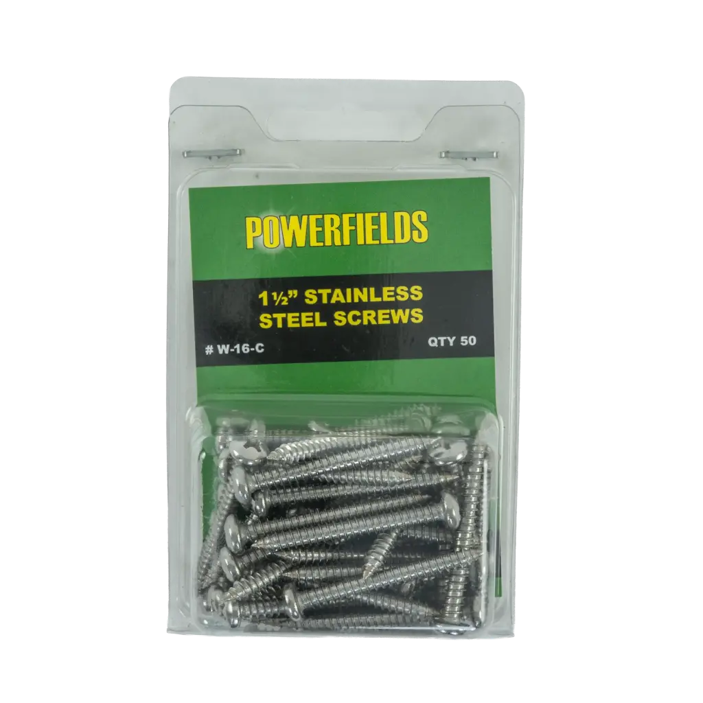 Stainless-Steel Wood Post Screws