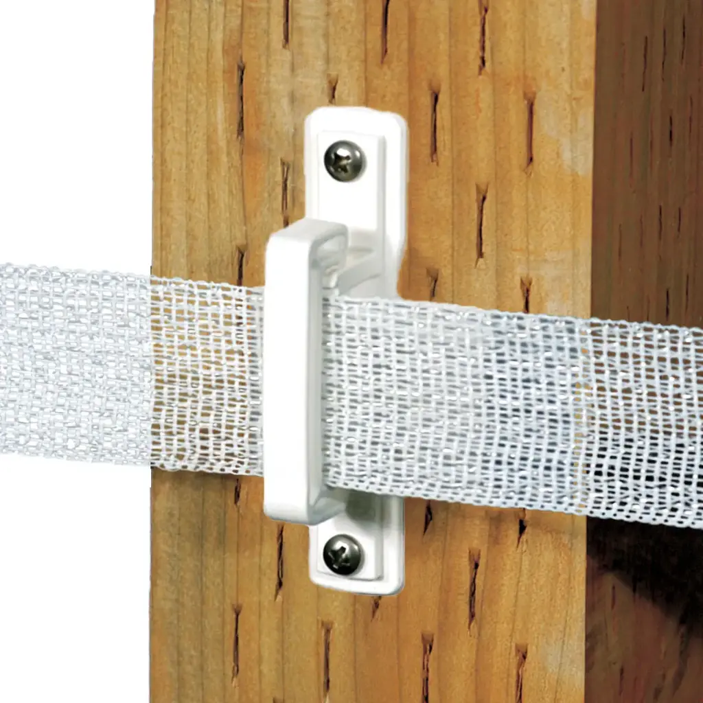 Wood/Vinyl Post Polytape Insulator