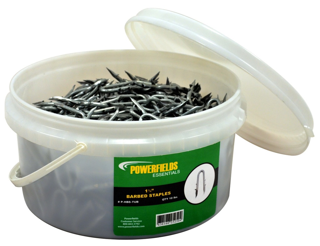 1¾” Barbed Staples