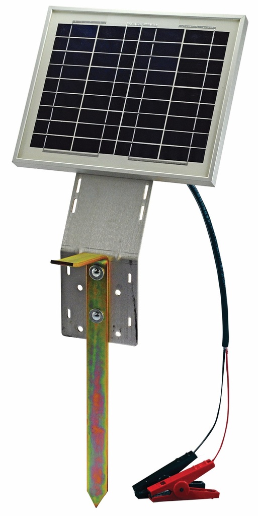 10 watt Solar Panel w/ Ground Stake
