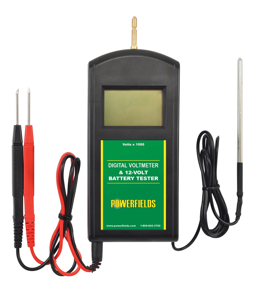 Digital Voltmeter & 12-Volt Battery Tester