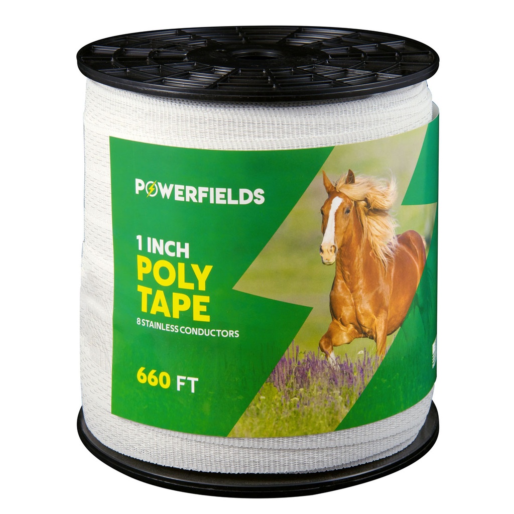 1” Wide Polytape, 8-Wire | Powerfields