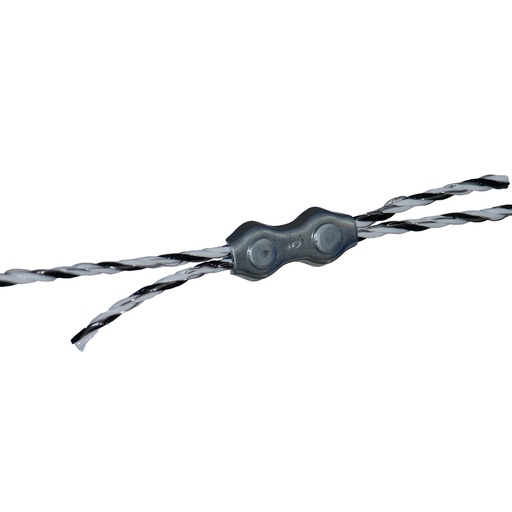 [PF-R-46-C4] 3mm Polywire Double-Post Splicer 