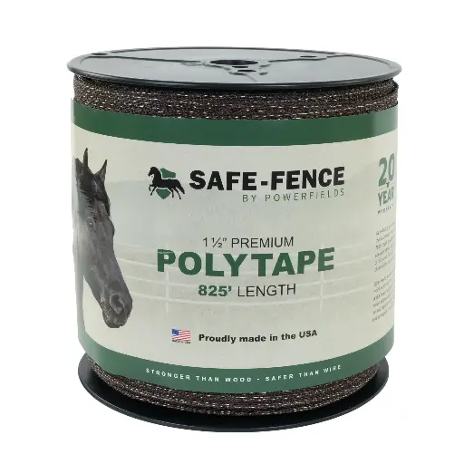 [PF-X-3] Safe-Fence 1½" Polytape - Brown - 825'