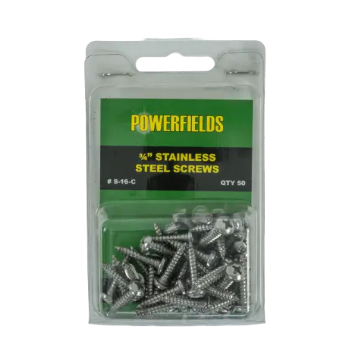 [PF-S-16-C] Stainless-Steel Vinyl Screws